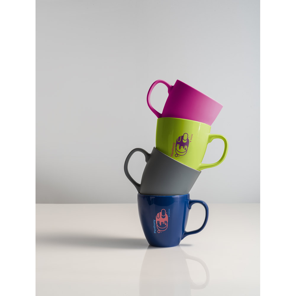 Šalica PANTHONY MAT, porculanska šalica 450 ml