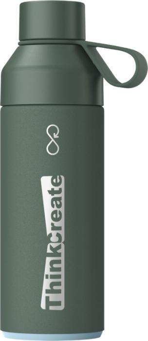 Boca za vodu, Ocean bottle, vakumski izolirana, 500ml, maslinasto zelena