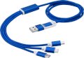 USB kablovi za punjenje, 5 u 1, 100cm, plavi