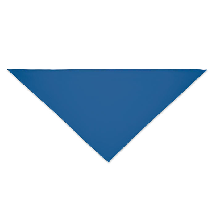 Bandana, višenamjenska od polipamuka, oblik trokuta, royal plava