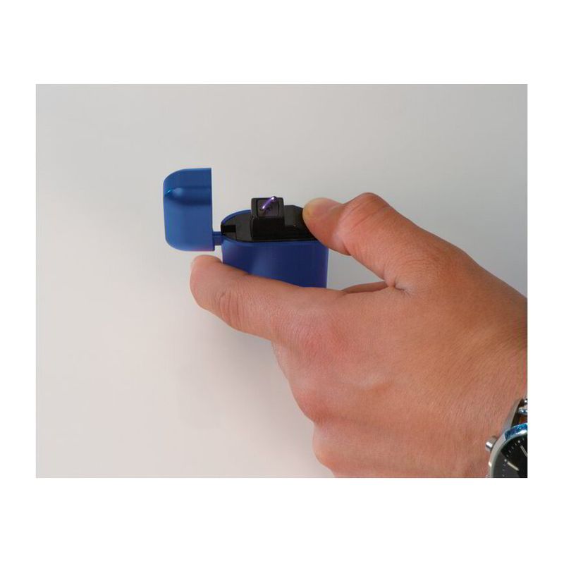 Upaljač, elektronski, USB punjenje, plavi