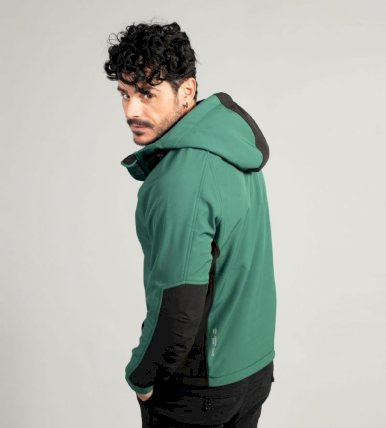 Jakna od softshella troslojna, vodootporna, Montebianco, muška