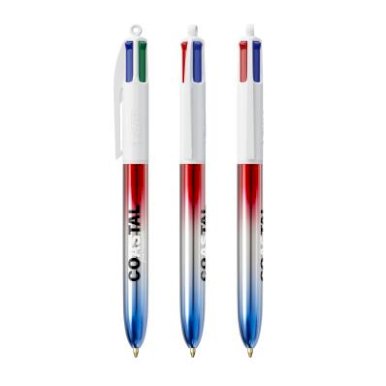 Kemijska olovka, Bic 4 boje, FLAG
