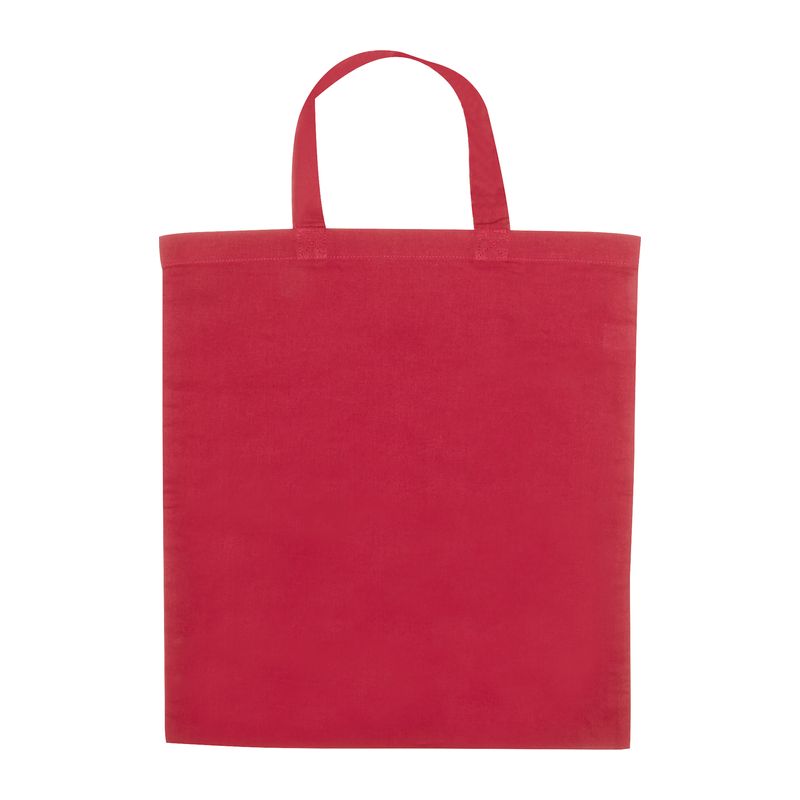 Torba za kupovinu, pamučna, kratke ručke, 140g/m2