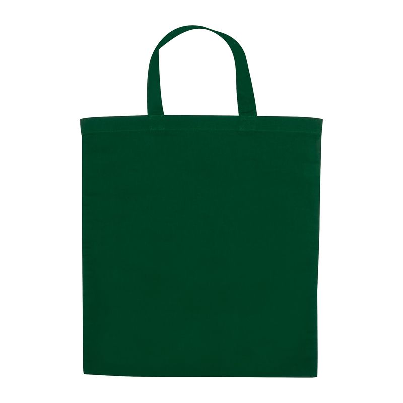 Torba za kupovinu, pamučna, kratke ručke, 140g/m2