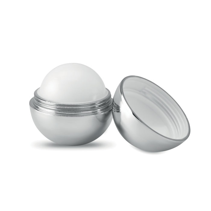 Balzam za usne, Lip Balm, okrugli, srebrni
