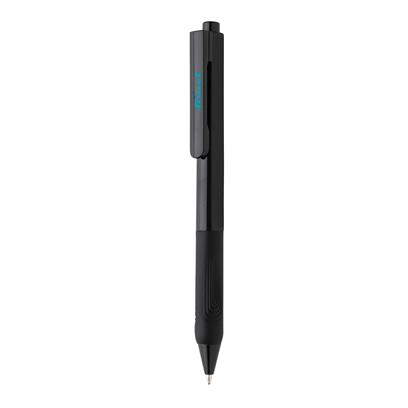 Kemijska olovka X9, silicone touch, plava tinta, crna