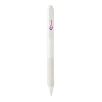Kemijska olovka X9, silicone touch, plava tinta, bijela
