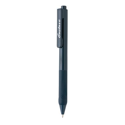 Kemijska olovka X9, silicone touch, plava tinta, tamno plava