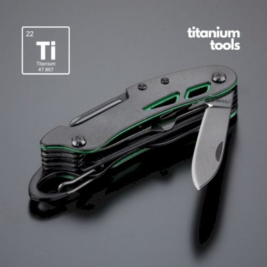 Nož, sklopivi, džepni, Titanium Optima
