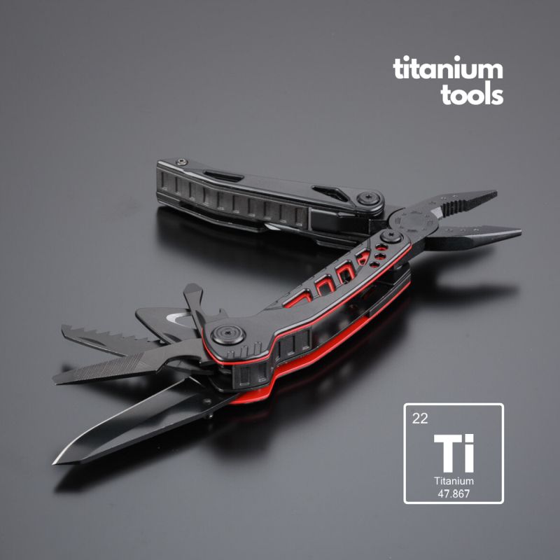 Multitool Titanium Optima, crveni