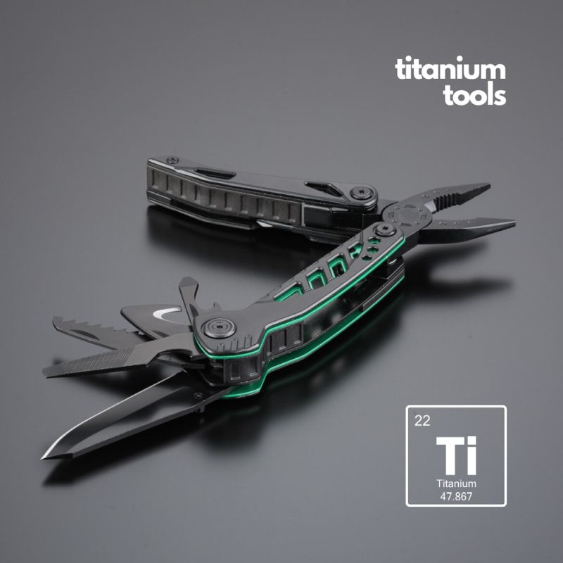 Multitool Titanium Optima, zeleni