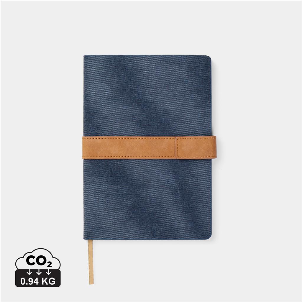 Notes, A5, VINGA Bosler, reciklirani,  80 stranica, plavi