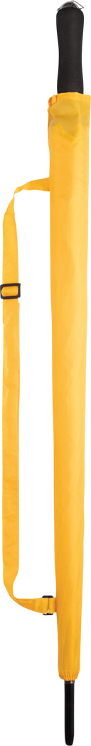 Kišobran, golf, ravna ručka, spužva, 125cm, žuti