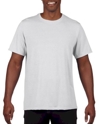 Majica sportska , KR, Gildan, Perfomance, 153 gr, white, L