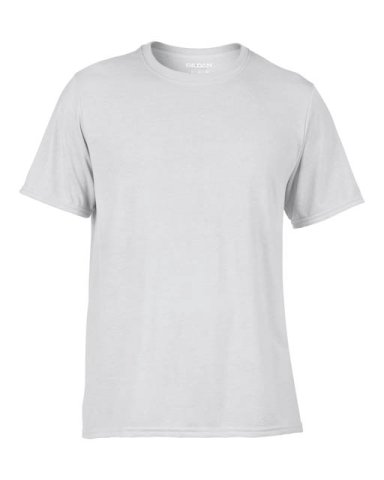 Majica sportska , KR, Gildan, Perfomance, 153 gr, white, L