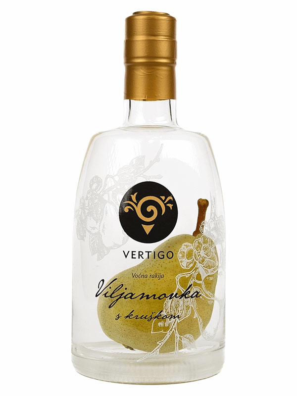 Rakija Viljamovka s kruškom, 0,7 l Vertigo