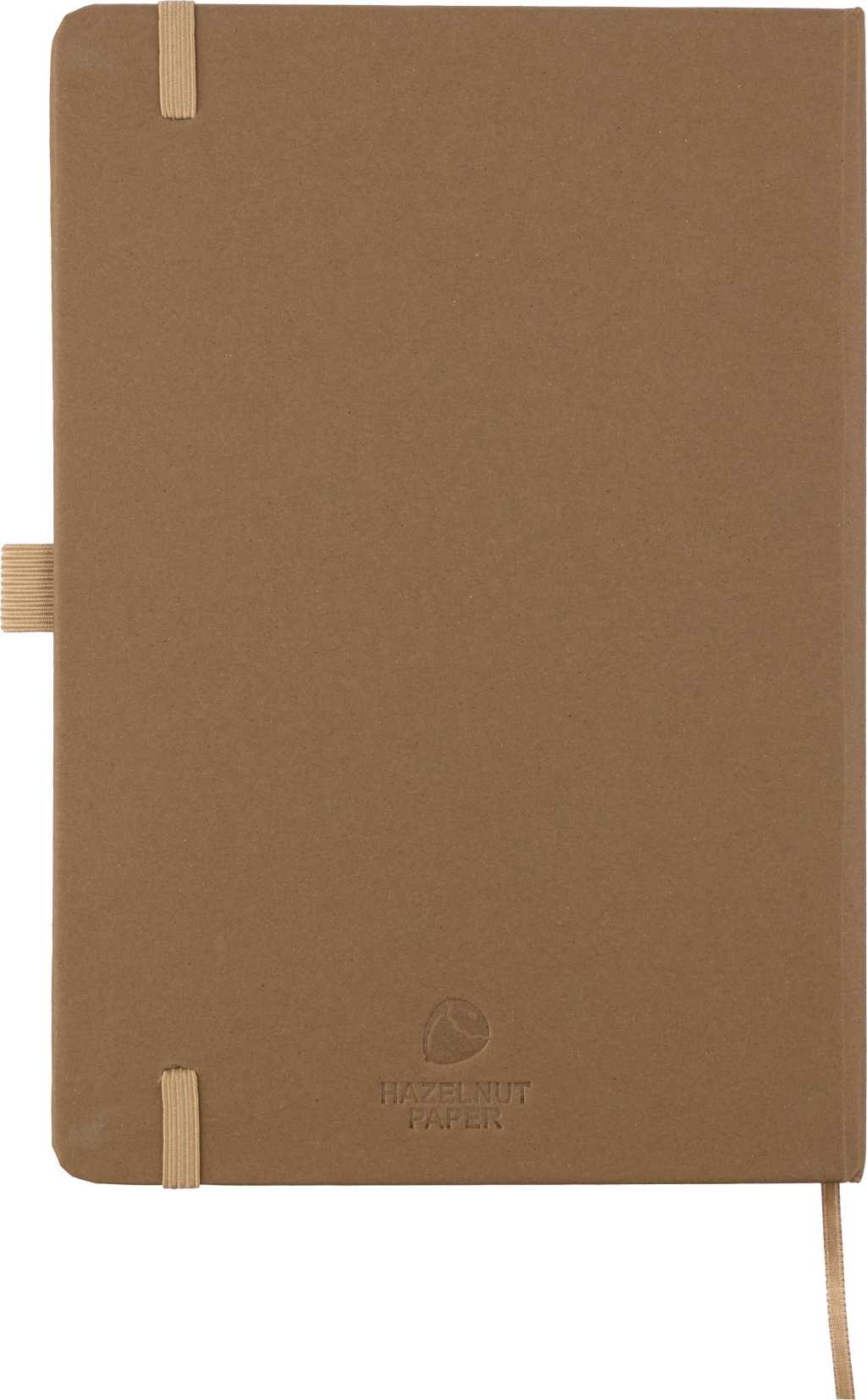 Notes A5, Gertrud, 160 stranice sa linijama, reciklirani, smeđi