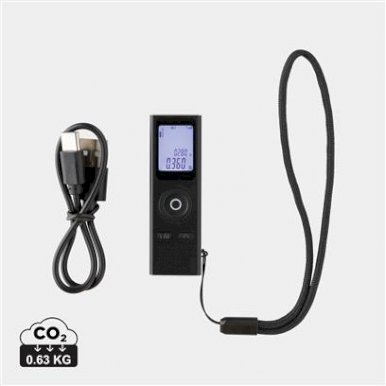 Metar, laserski, Gear X RCS, 30m, reciklirani, crni