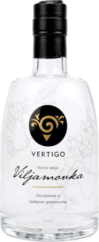 Rakija Viljamovka, 0,7 l Vertigo