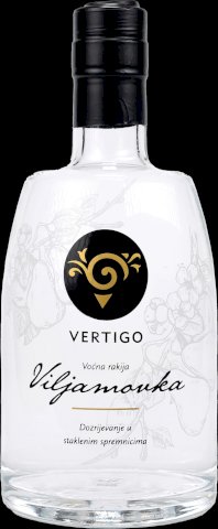 Rakija Viljamovka, 0,7 l Vertigo