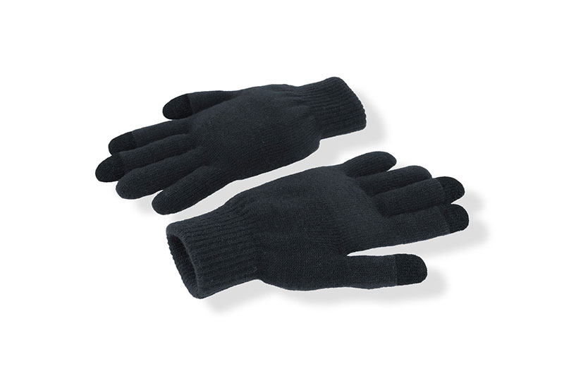 Rukavice pletene,touch, L/XL navy