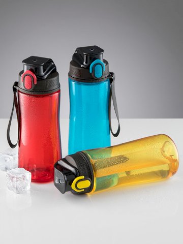 Boca za vodu, Neon Tritan, 580ml, leakproof