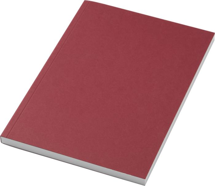 Notes, A5, Novella Austen,100 listova, prazni, linije, kvadrati, custom made korice, crveni
