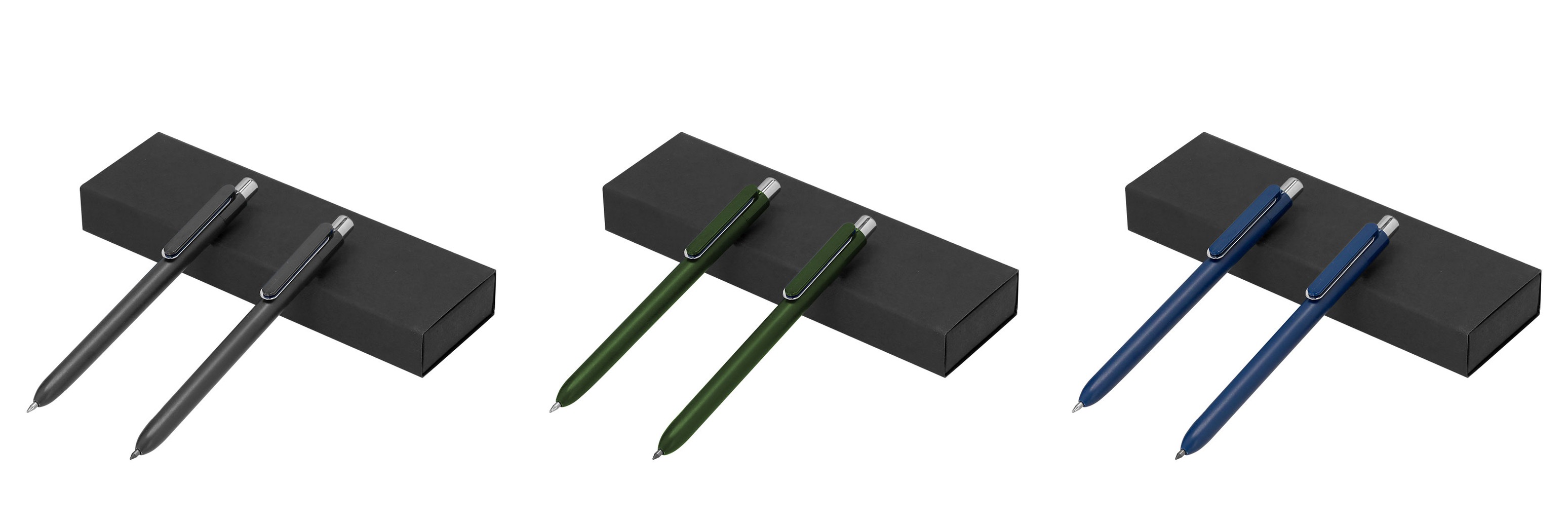Set, kemijska olovka i dugotrajna olovka