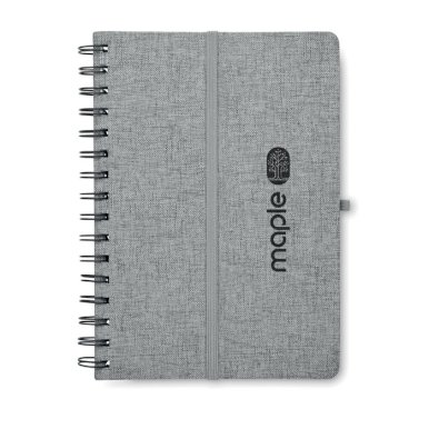 Notebook A5, 160 stranica, sa linijama, i stalak za mobitel