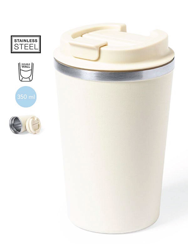 Termo šalica, Vicuit, dupla stijenka, 350ml