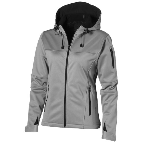 Jakna, ženska Soft Shell, Slazenger, sivo-crna, L, POKLON UZ NARUDŽBU - NIJE NA PRODAJU!