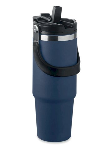 Termos čaša, Suma hand, 850ml, dupla stjenka, reciklirana, sa poklopcem i slamkom