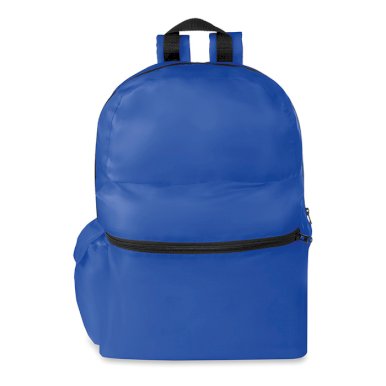 Ruksak 2u1, polyester, sa integriranom kabanicom, plavi, POKLON UZ NARUDŽBU - NIJE NA PRODAJU!