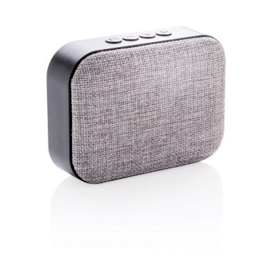 Zvučnik, bežični, sa tkaninom, 3W, crni, POKLON UZ NARUDŽBU - NIJE NA PRODAJU!