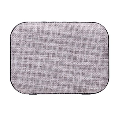 Zvučnik, bežični, sa tkaninom, 3W, crni, POKLON UZ NARUDŽBU - NIJE NA PRODAJU!