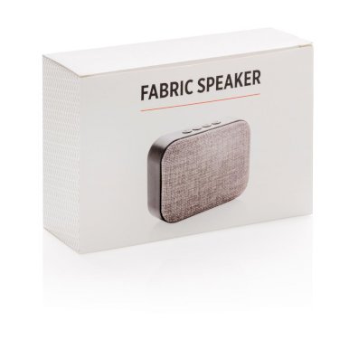 Zvučnik, bežični, sa tkaninom, 3W, crni, POKLON UZ NARUDŽBU - NIJE NA PRODAJU!