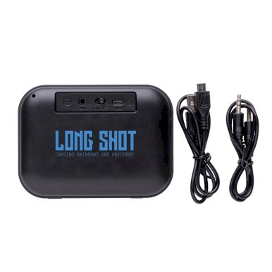 Zvučnik, bežični, sa tkaninom, 3W, crni, POKLON UZ NARUDŽBU - NIJE NA PRODAJU!