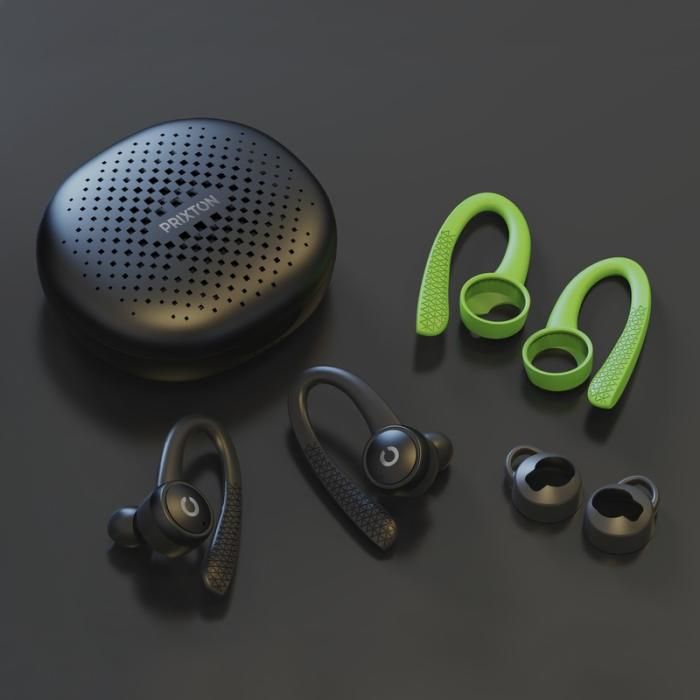 Bežične bluetooth 5.0 slušalice, PRIXTON, crne