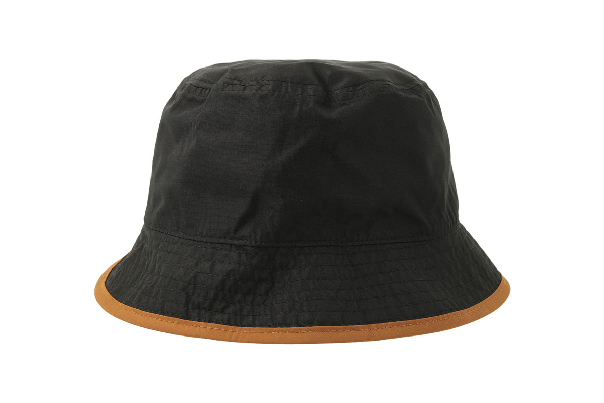Šešir, bucket Pocket-S, dvostrani, recikl. poliester, smeđi/crni