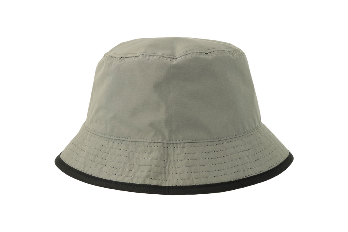 Šešir, bucket Pocket-S, dvostrani, recikl. poliester, crni/sivi