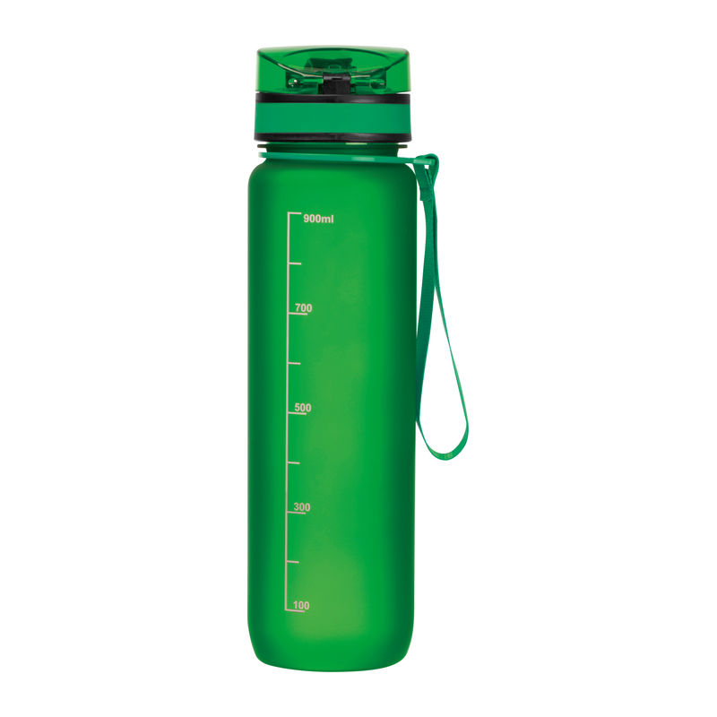 Boca, plastična, 1000ml, leak-proof, zelena