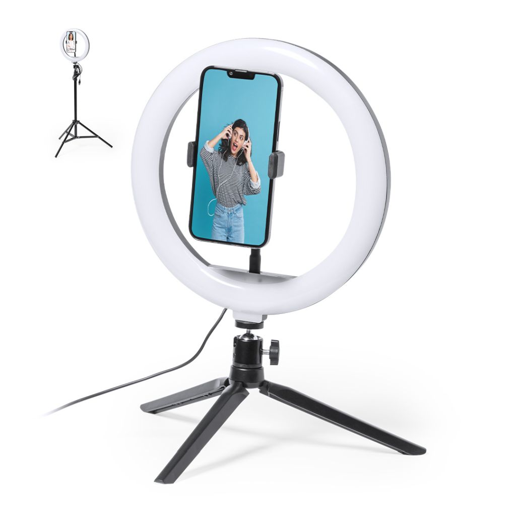 Selfie prsten s inegriranim led lampicama, podesiva visina