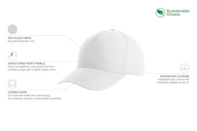 Kapa, Kid Recy Five, dječja, 5 panela, bijela