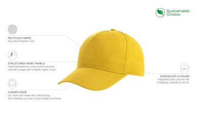 Kapa, Kid Recy Five, dječja, 5 panela, žuta