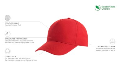 Kapa, Kid Recy Five, dječja, 5 panela, crvena