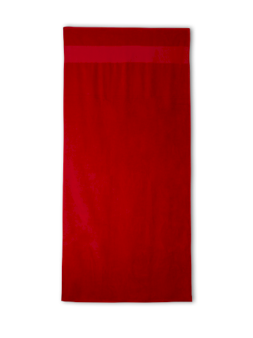 Ručnik za plažu, 500 gr, frotir-velur, 75x160, crveni (promotivna cijena)