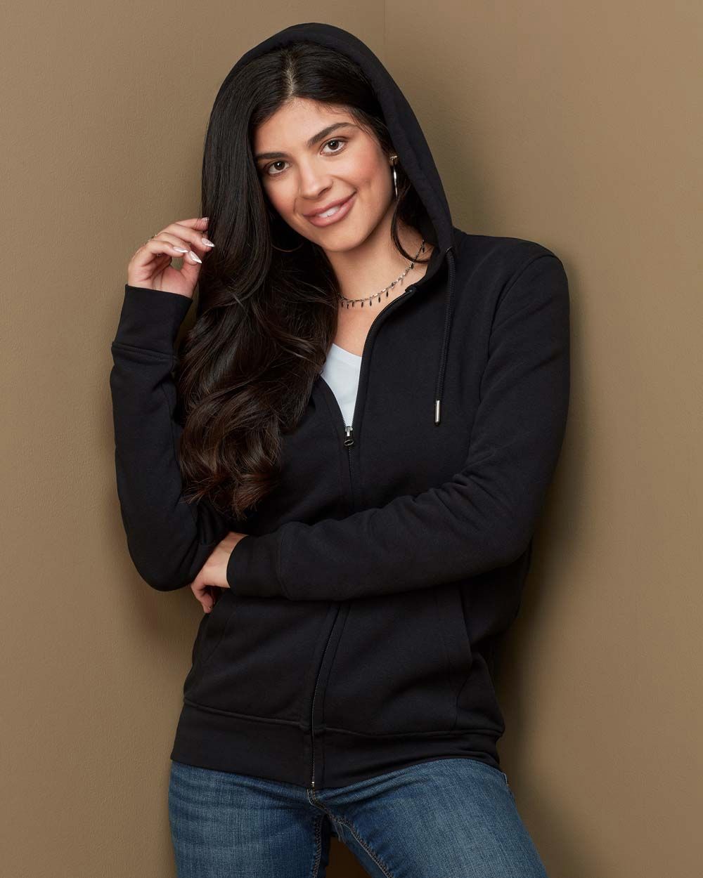 Pulover, DR s kapuljačom, unisex, Stedman Classic zip, 280gr