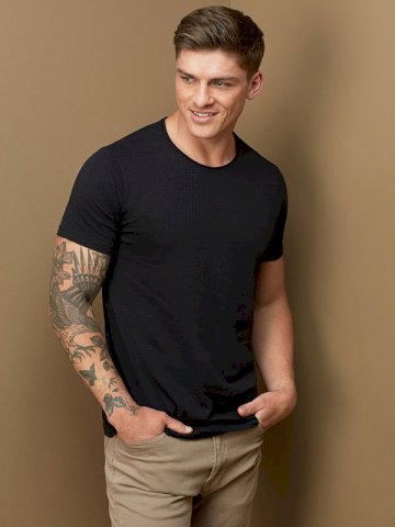 Majica, okrugli izrez, muška, KR, češljani pamuk, 105gr