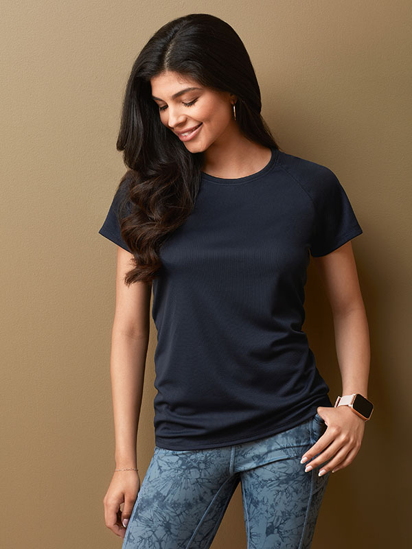 Majica, KR, Active Raglan Women, Crew neck, 140gr